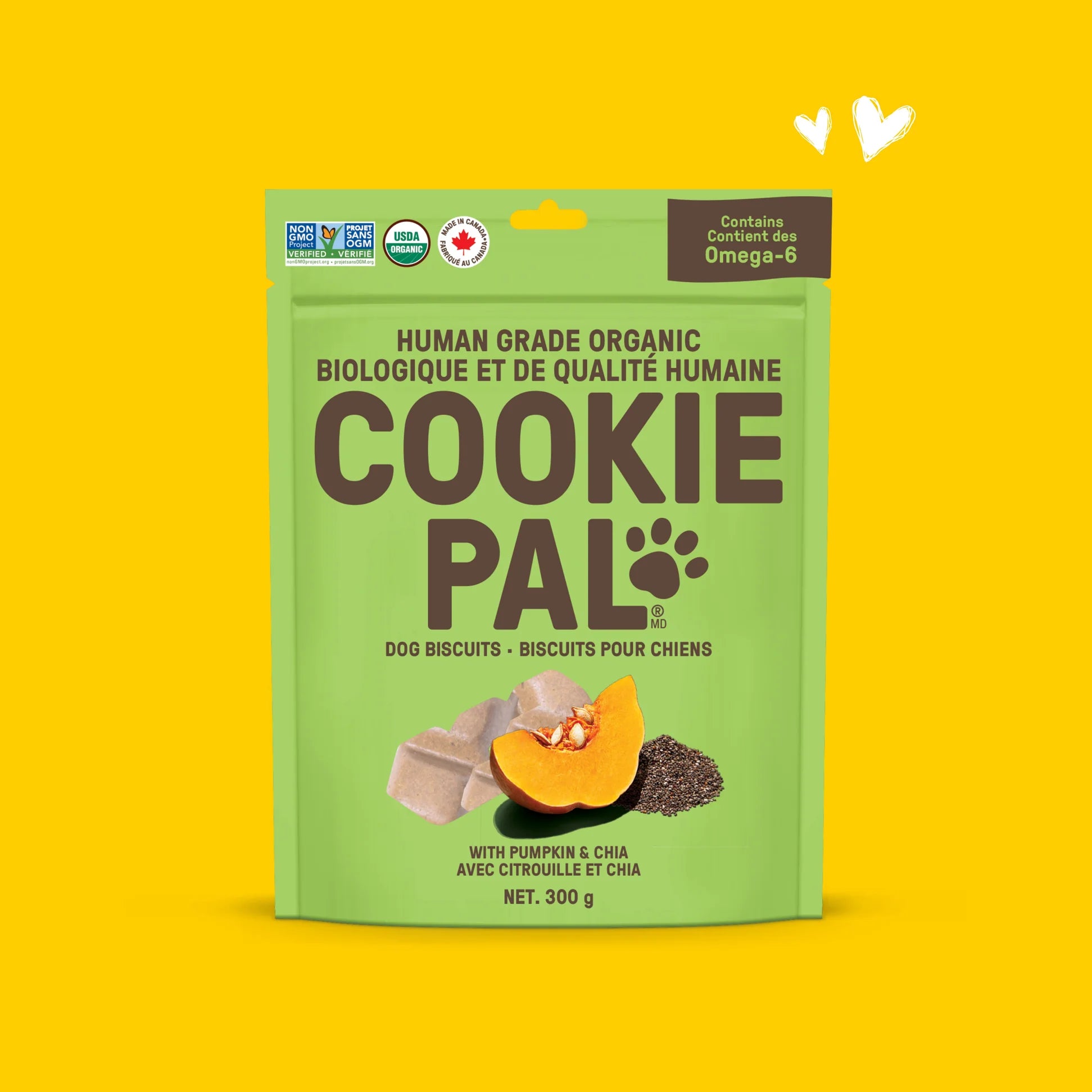 CookiePal Pumpkin & Chia Biscuits