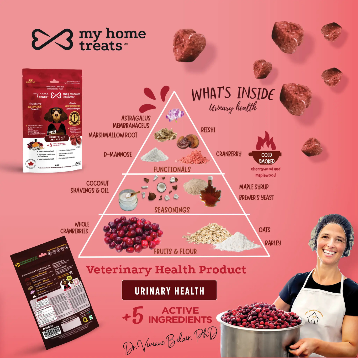 Cranberry & Thyme - Natural Dog Treat