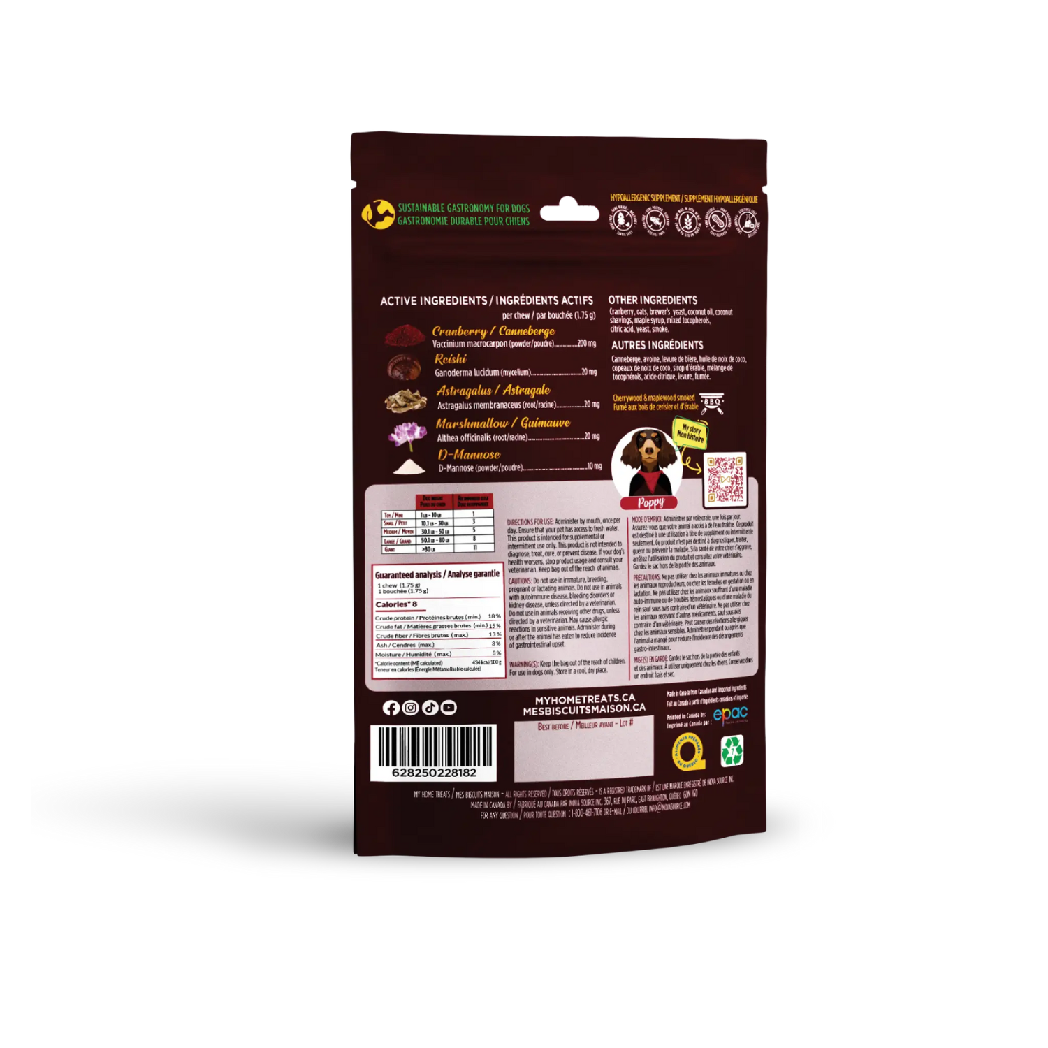 Cranberry & Thyme - Natural Dog Treat