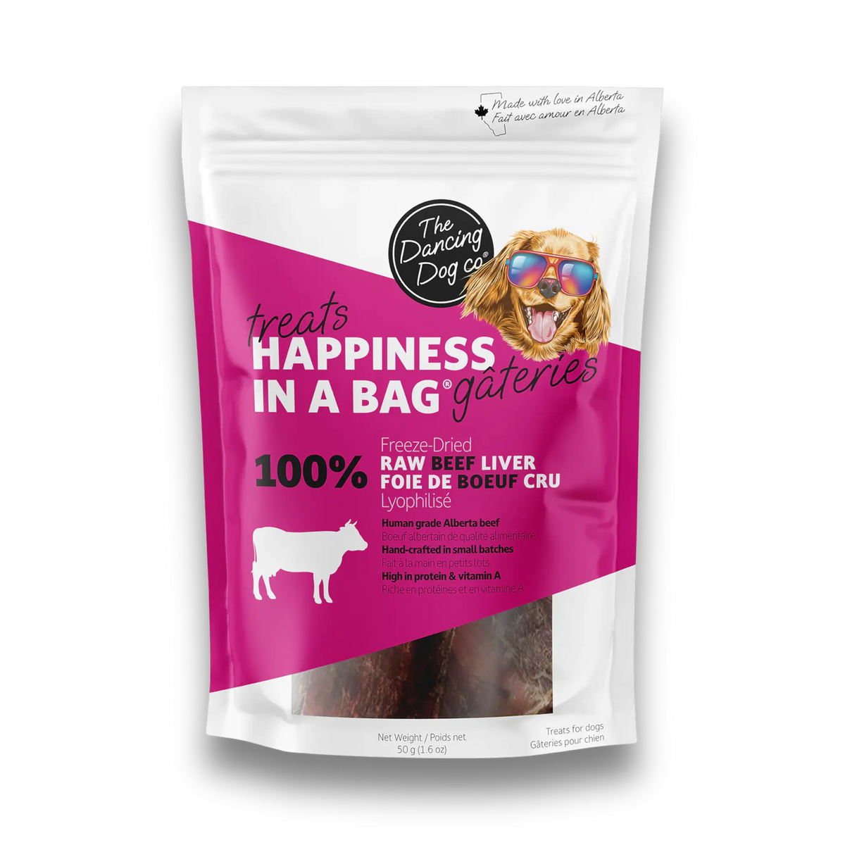 Freeze-Dried Raw Beef Liver Dog Treat