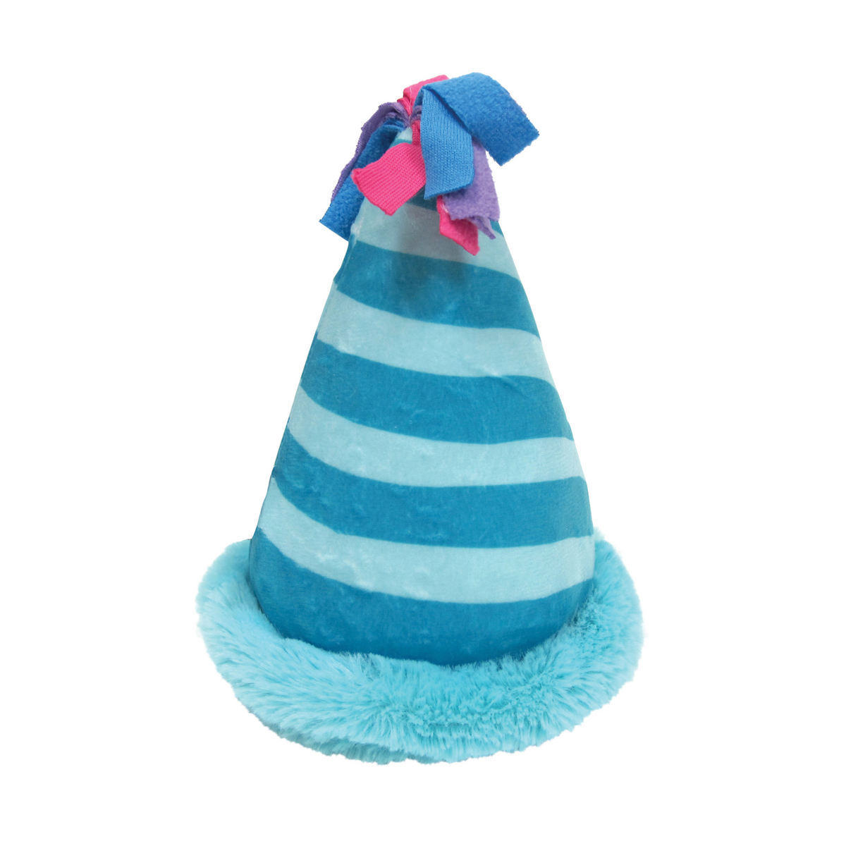 Birthday Hat Plush Dog Toy