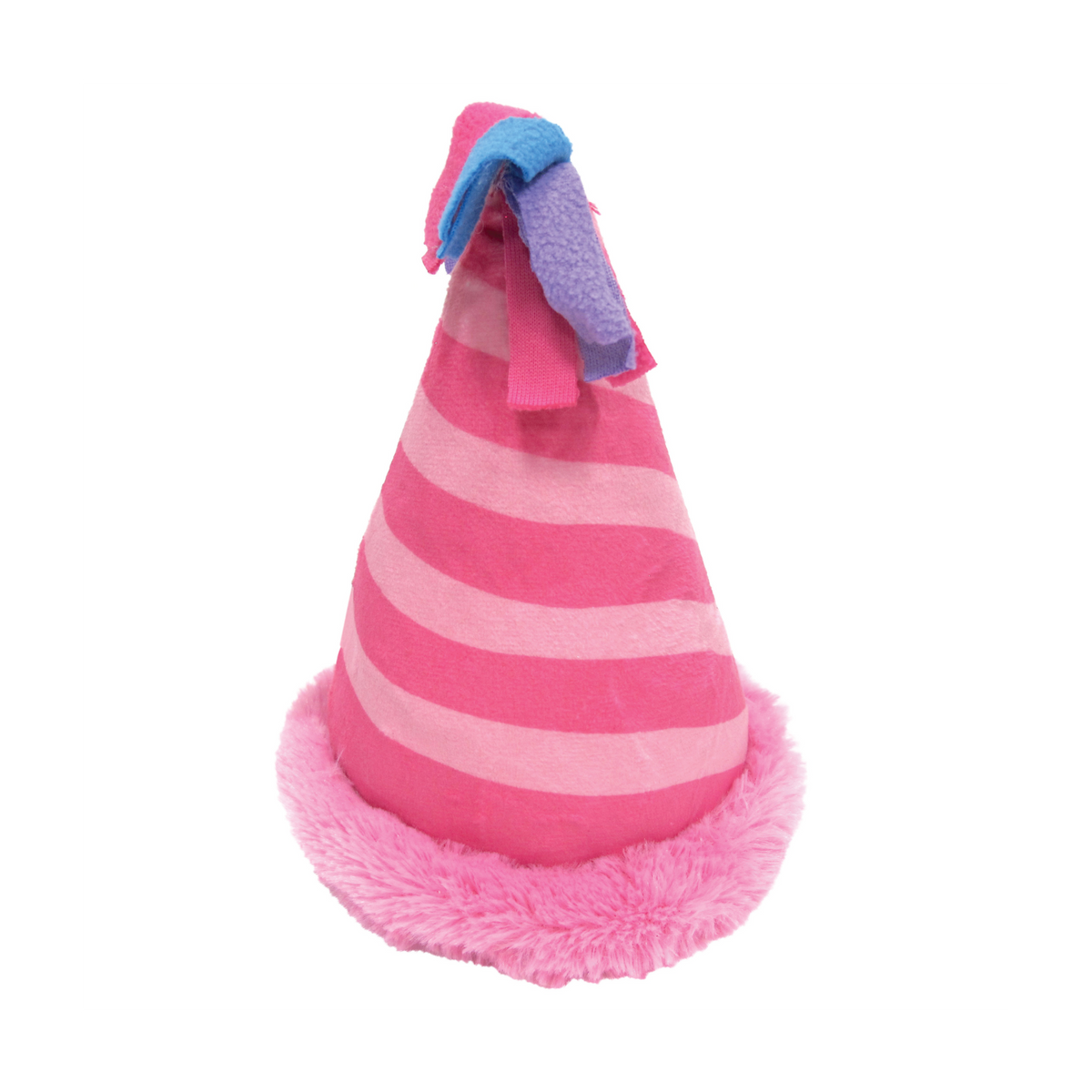 Birthday Hat Plush Dog Toy