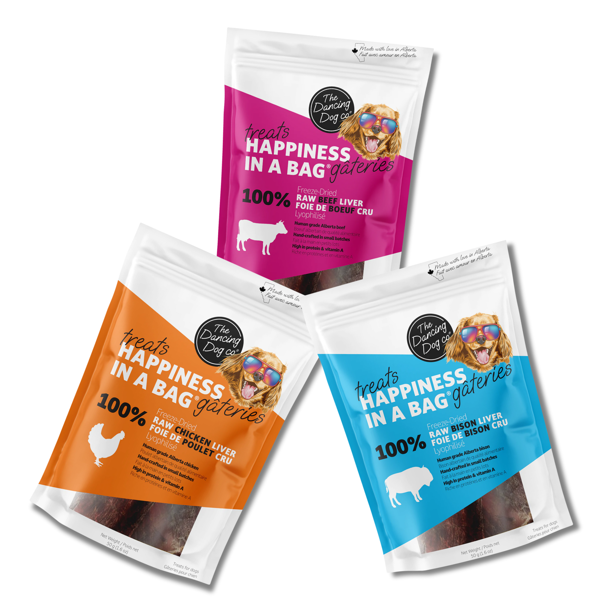 Freeze Dried Dog Treat Bundle