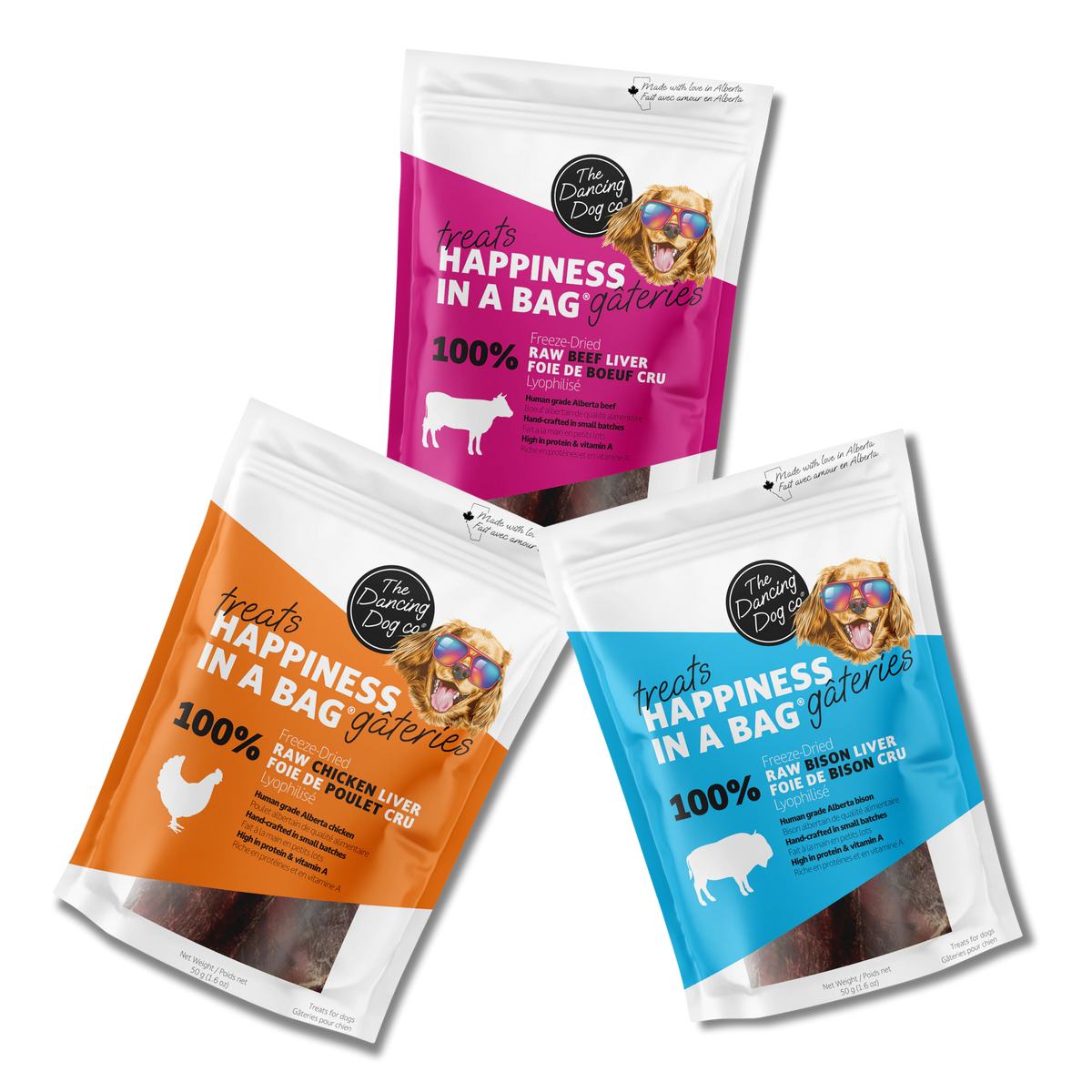 Freeze Dried Dog Treat Bundle