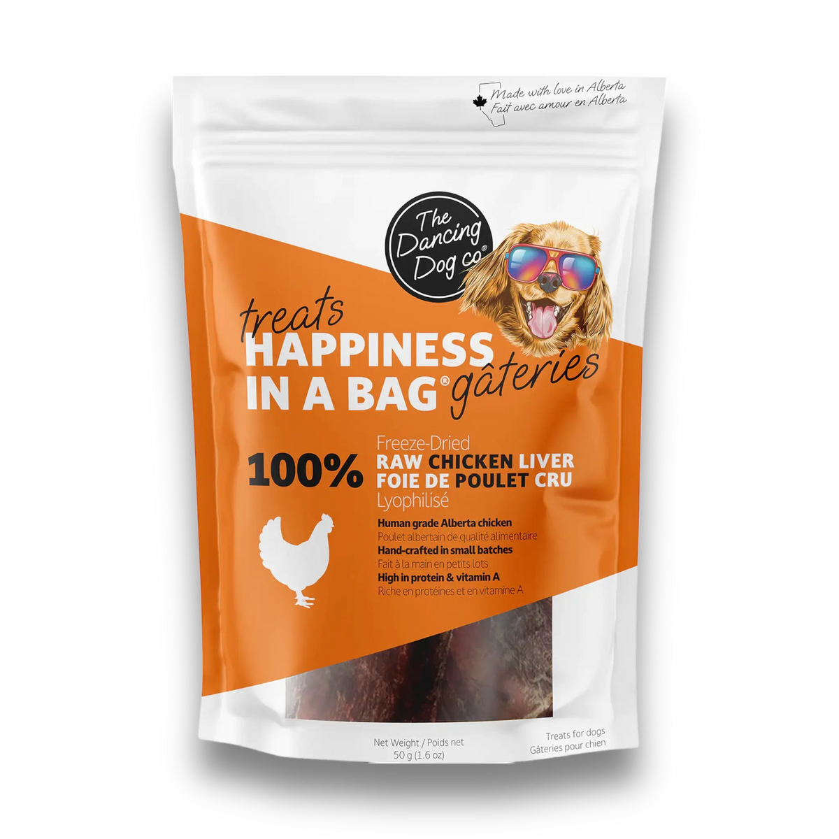 Freeze-Dried Raw Chicken Liver Dog Treat