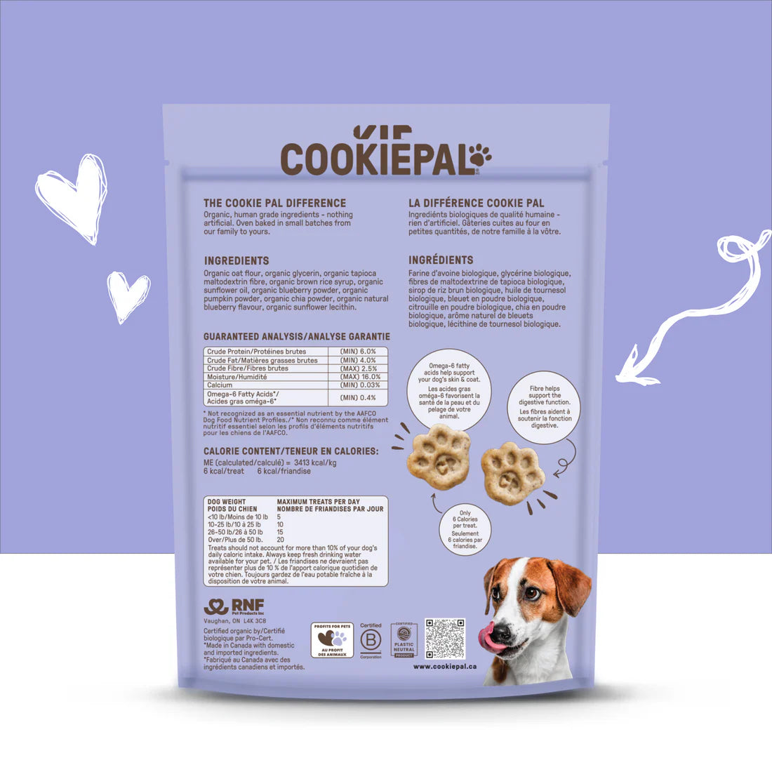 CookiePal Blueberry & Pumpkin Soft Bakes Bites