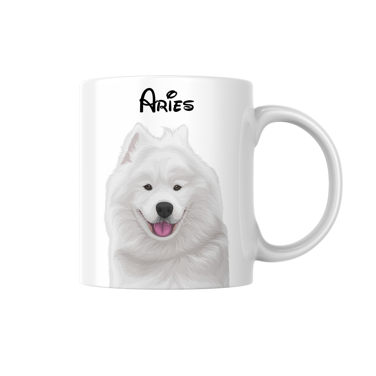 Tasse personnalisée de portrait d’animal de compagnie