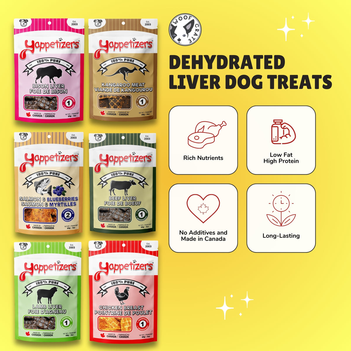 Dehydrated Liver Dog Treat Bundle