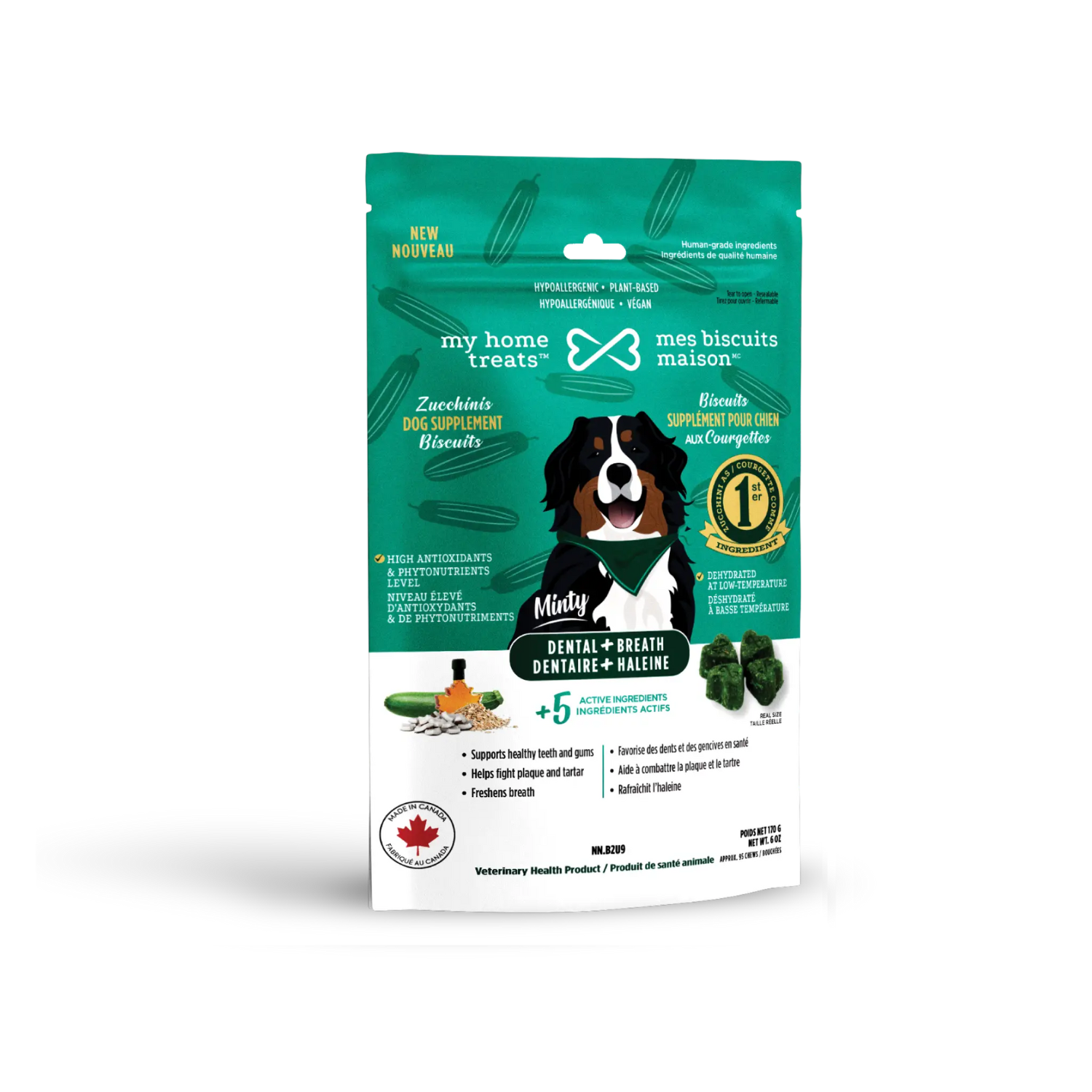 Spirulina & Mint - Fresh Breath Dog Treat