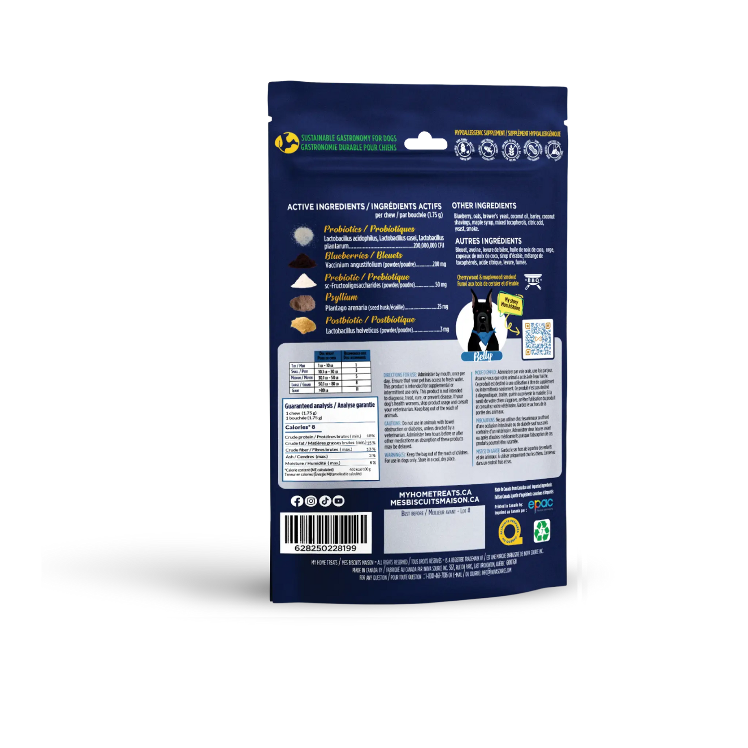 Digestion & Gut Health Natural Dog Treat