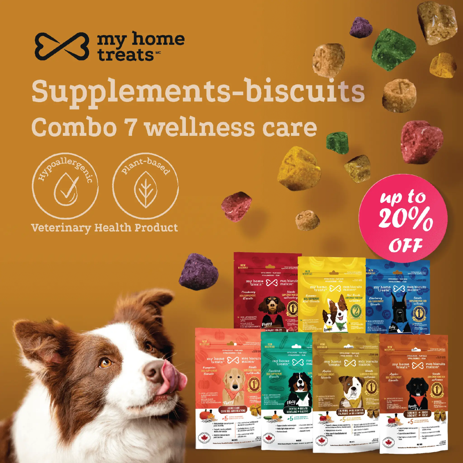 Canine Supplements Bundle, Save and Support Wellness