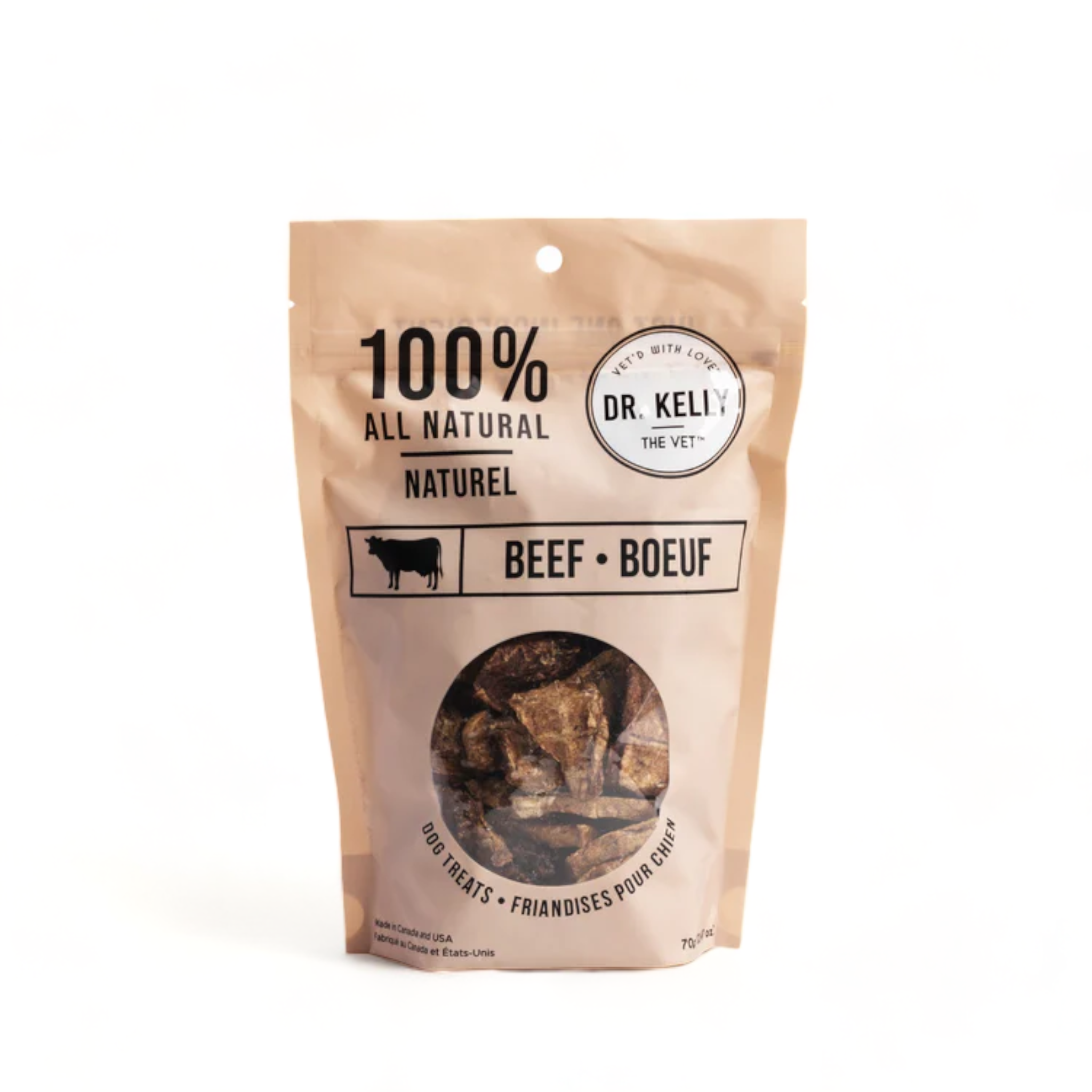 Dr. Kelly The Vet Friandises pour chiens 100 % naturelles - Bœuf