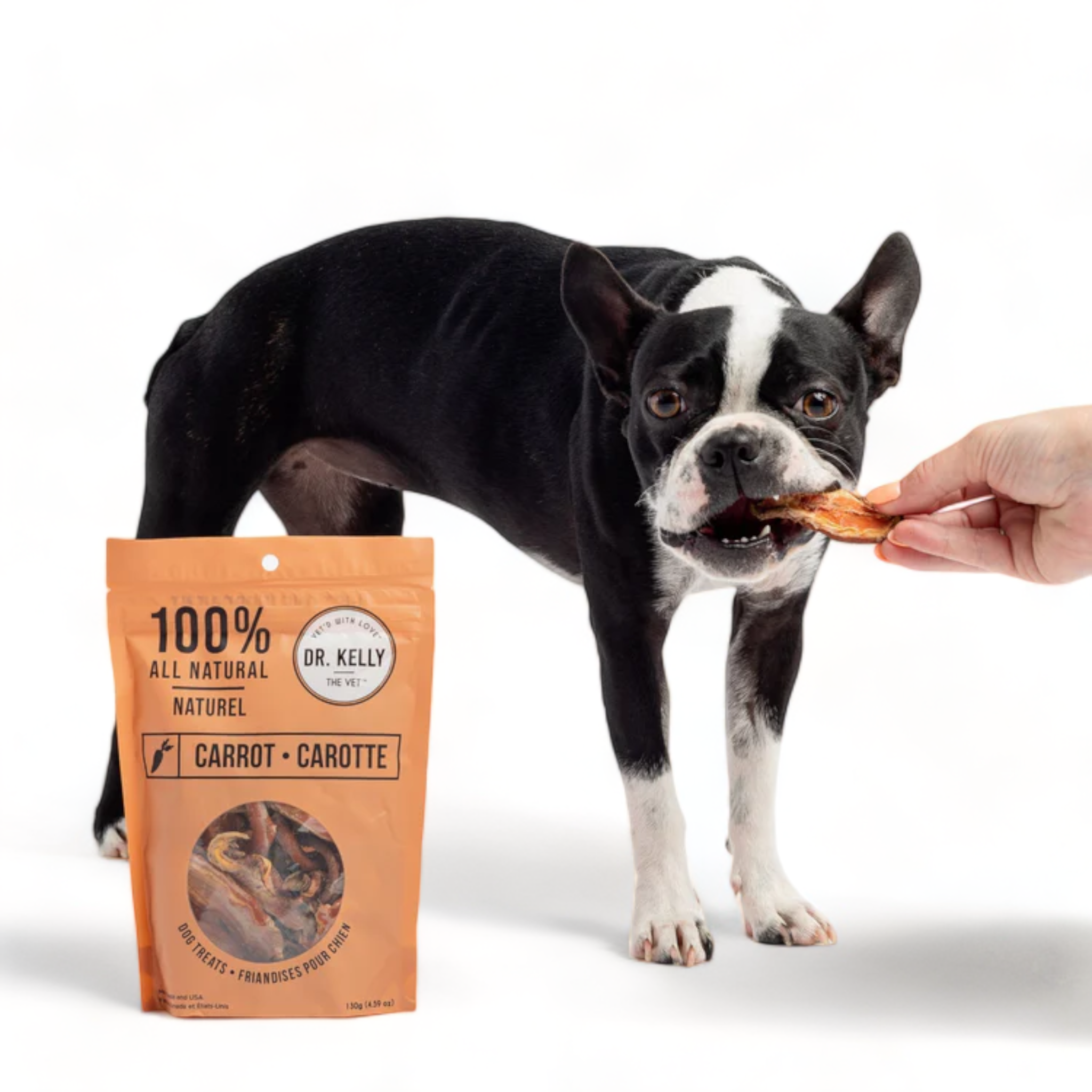Dr. Kelly The Vet 100% Natural Dog Treats - Carrot