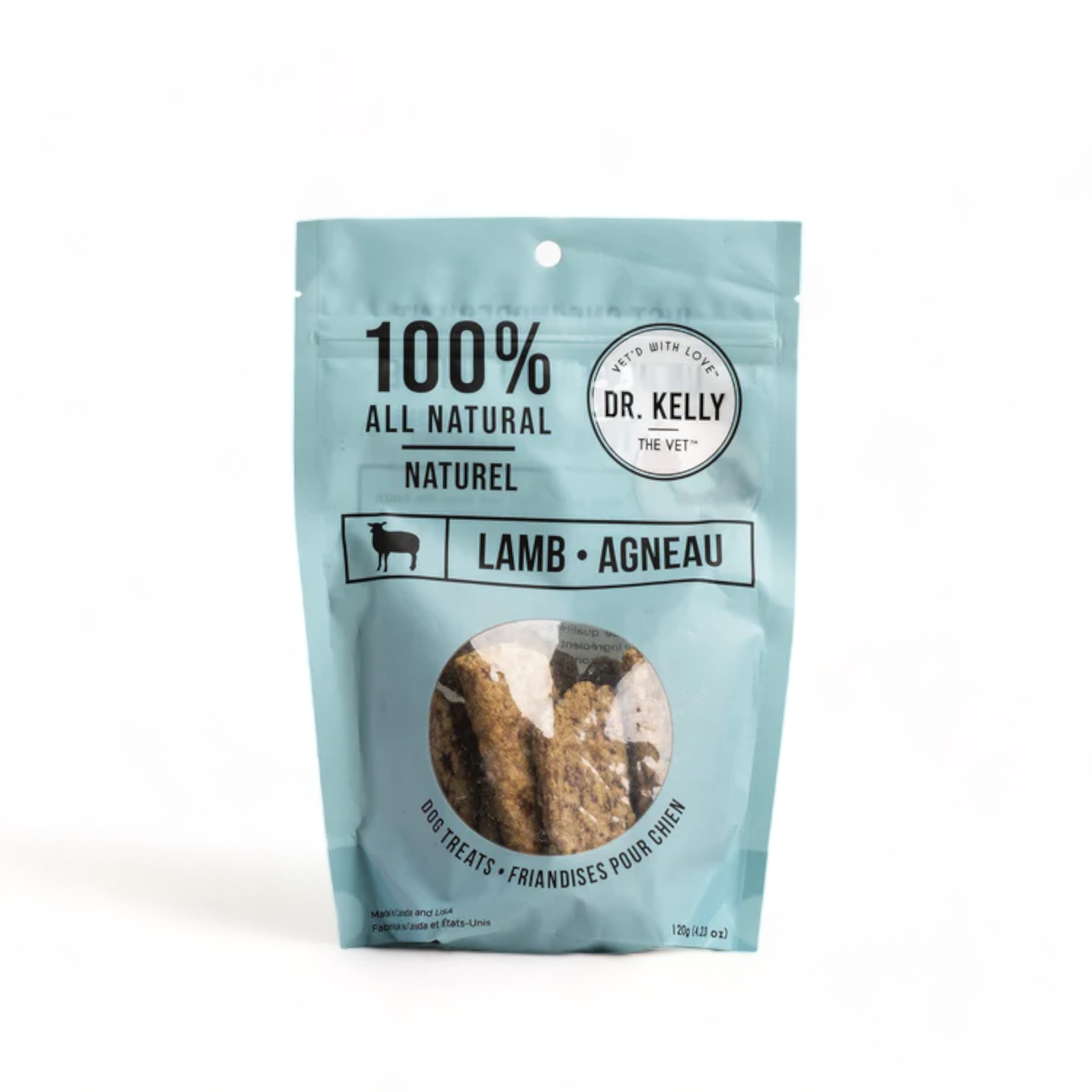 Dr. Kelly The Vet Friandises pour chiens 100 % naturelles - Agneau