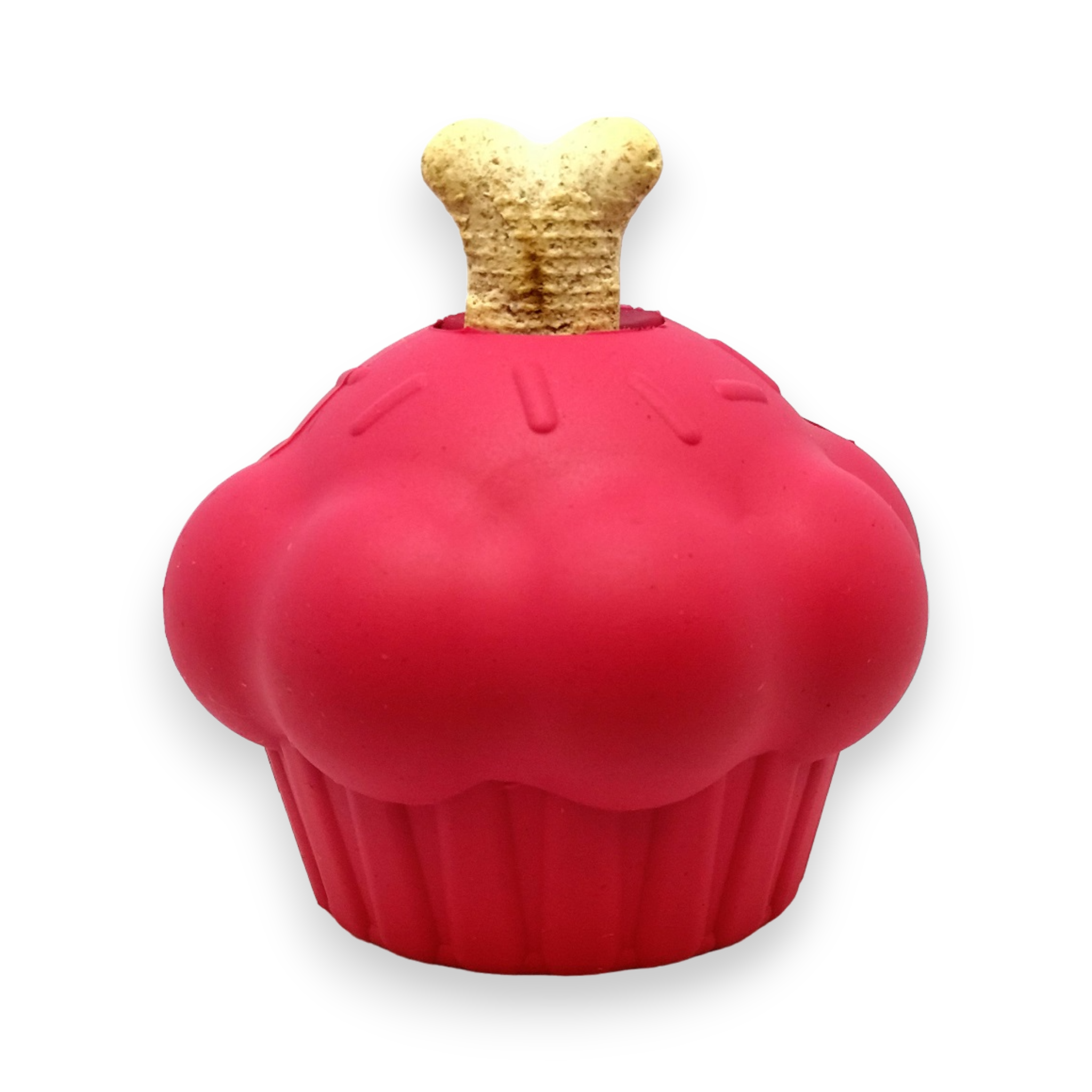 Durable Cupcake Dog Toy Treat Dispenser