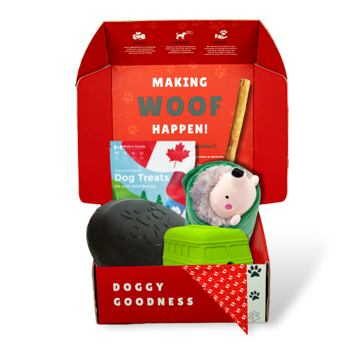 The Best Multi Dog Subscription Box Yet WoofCrate - Main Image