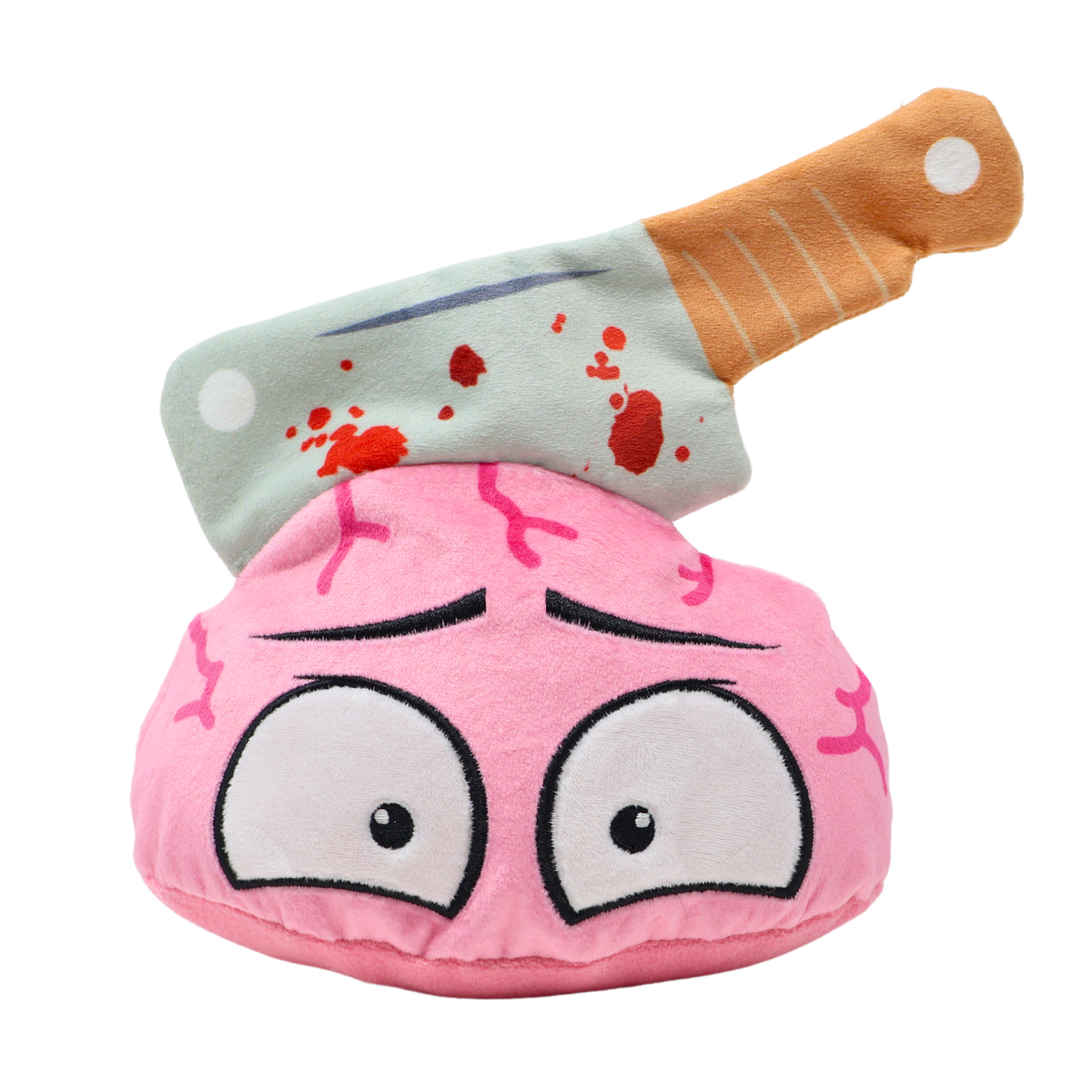 Brain Suey | Crinkly Squeaky Plush Dog Toy