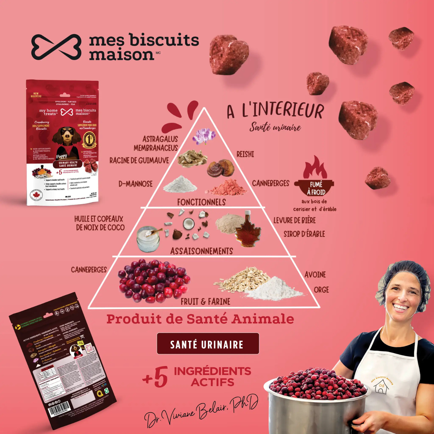 Cranberry & Thyme - Natural Dog Treat