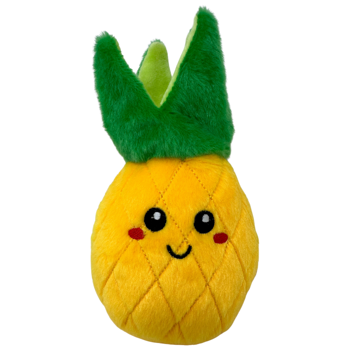 Lenny the Pineapple Plush Dog Toy WoofCrate