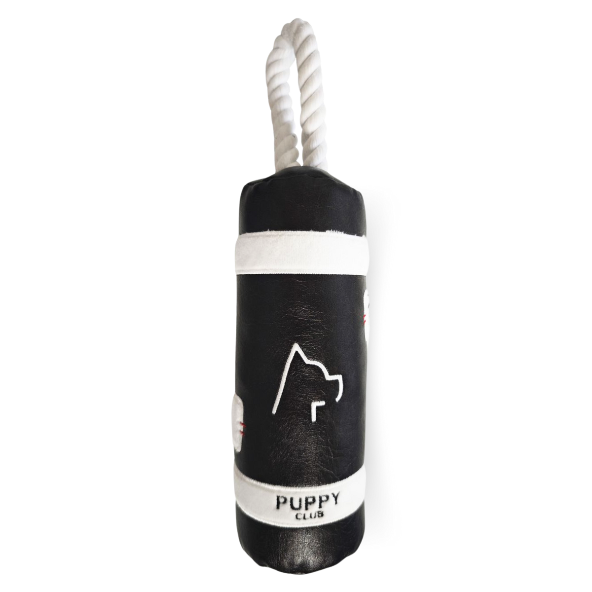 Punching Bag | Squeaky Rope Dog Toy