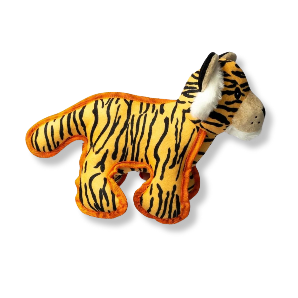 Tiger Plush Dog Toy