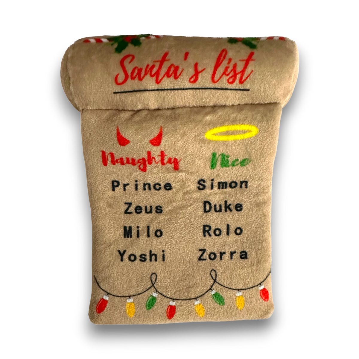 Liste des pattes du Père Noël