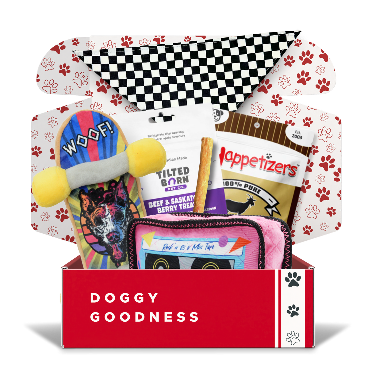 Skateboarding Themed Dog Box