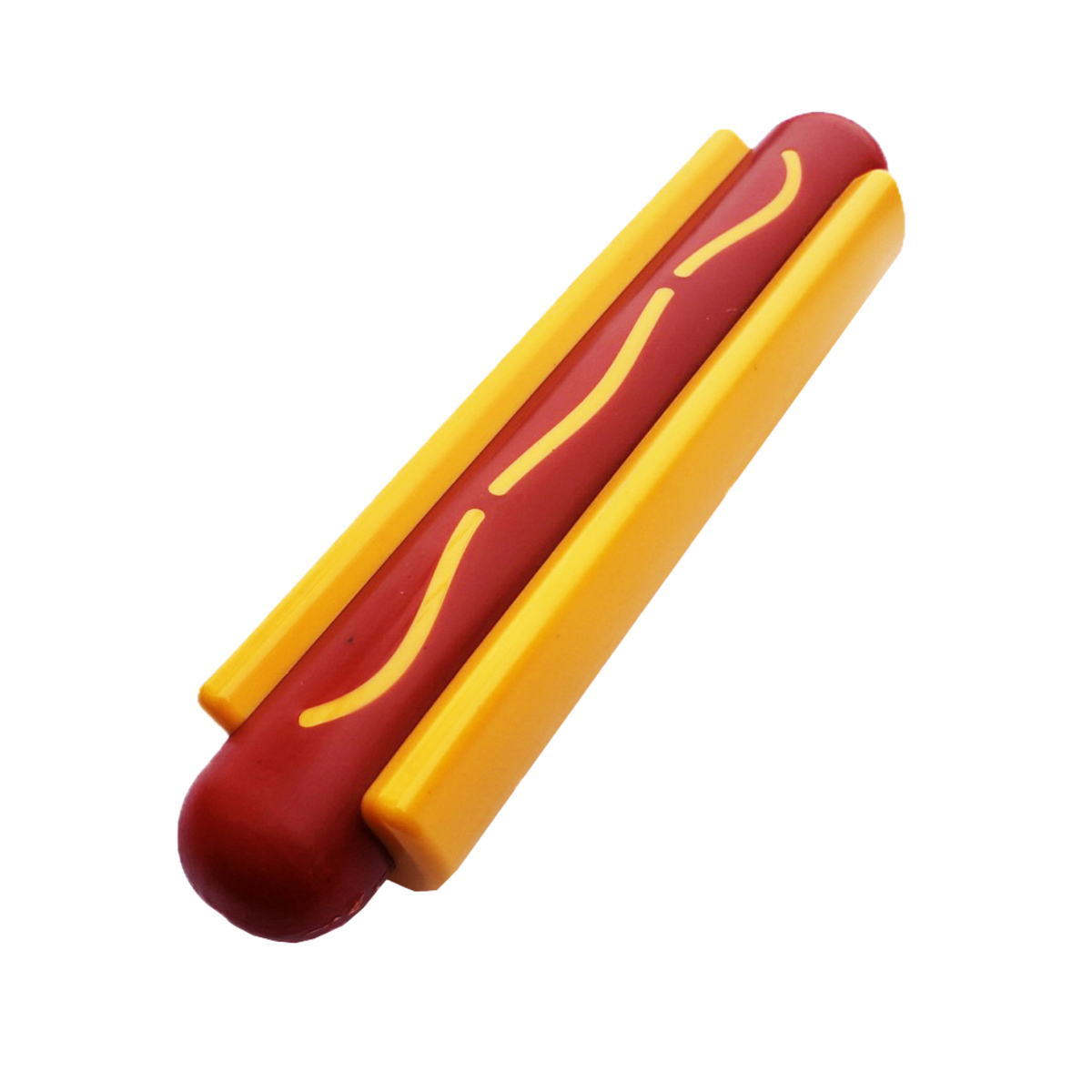 SodaPup Hot Dog Nylon Chew Toy – Tough &amp; Durable