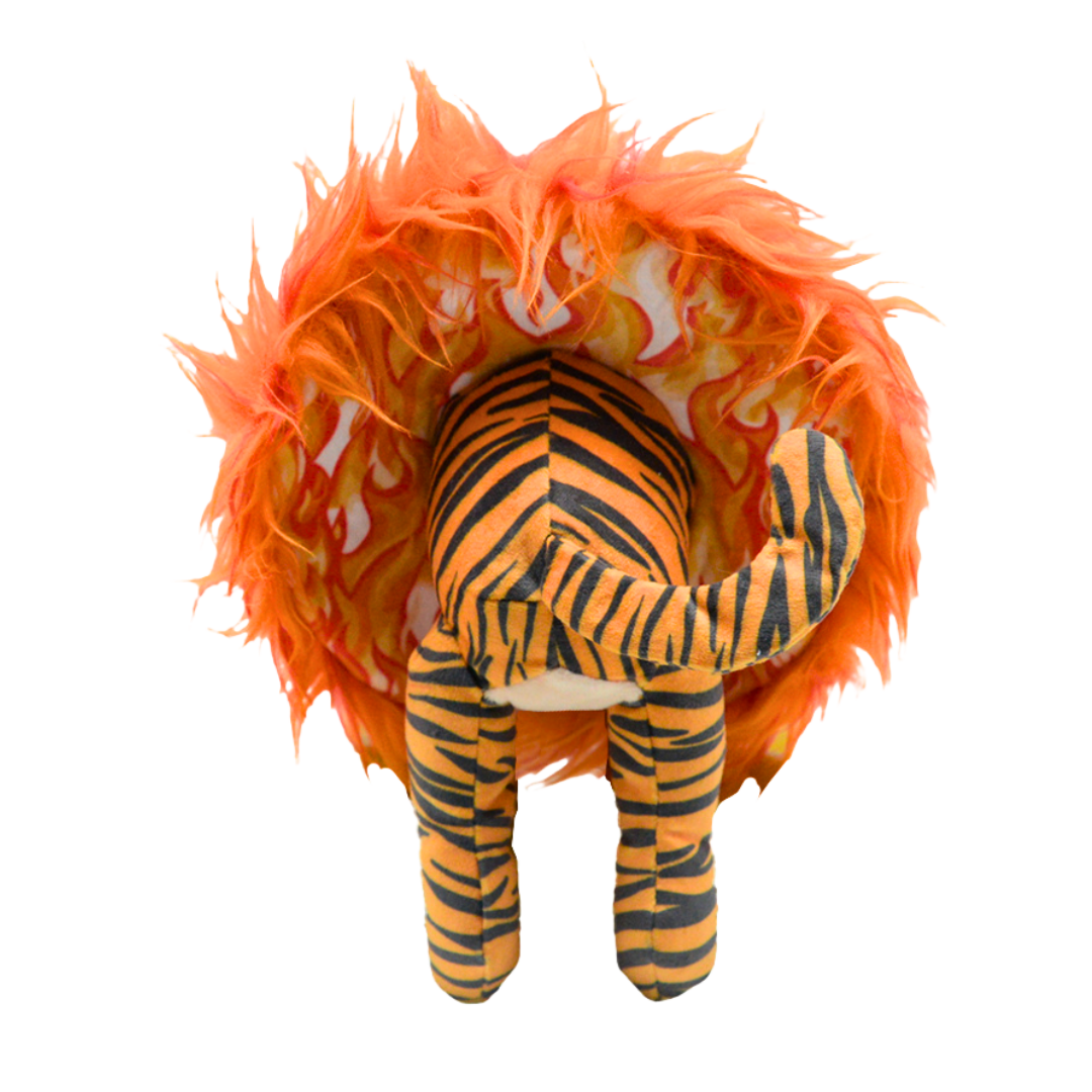 Tiger Ring of Fire – Plush, Squeaky, Crinkly