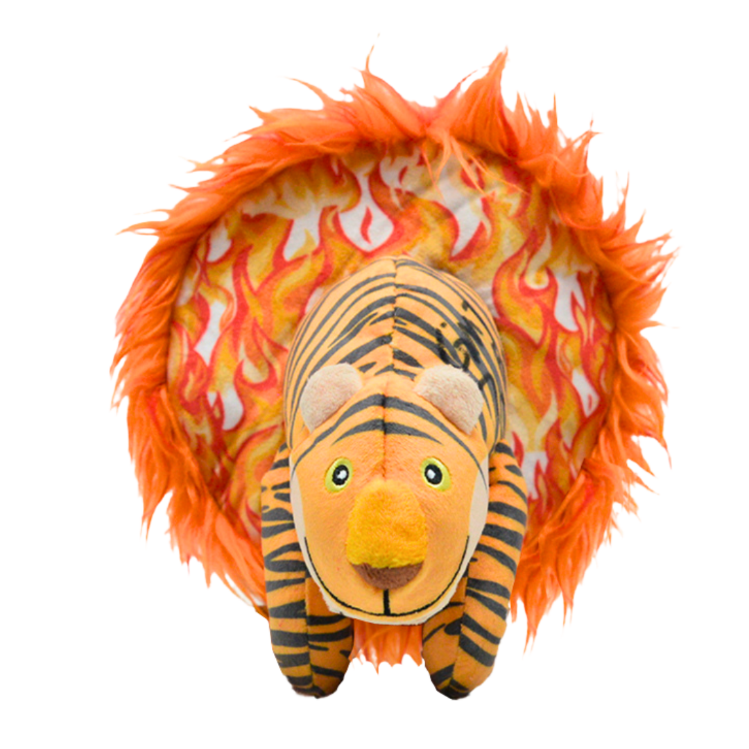 Tiger Ring of Fire – Plush, Squeaky, Crinkly