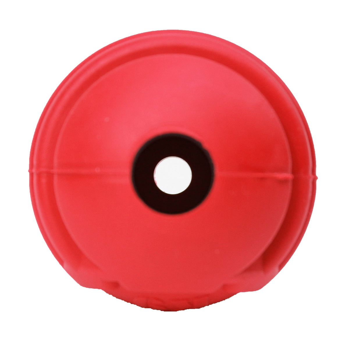 USA-K9 dental ball showing its treat cavity opening