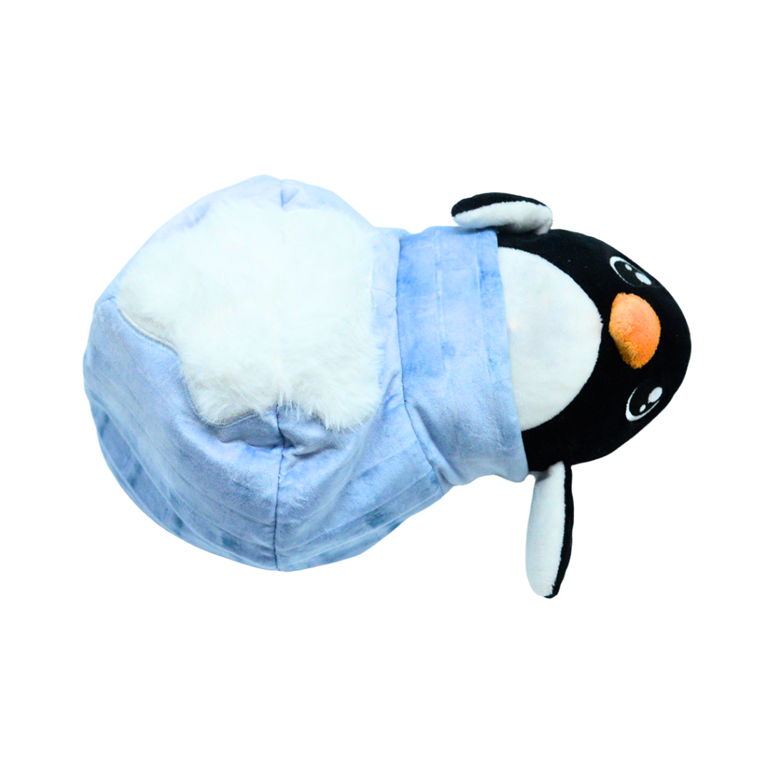 Penguin Igloo – Plush, Squeaky & Treat-Hiding Fun